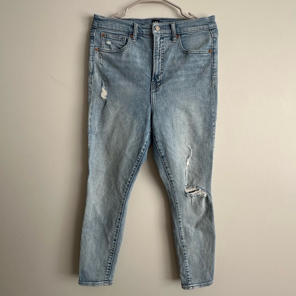 GAP Light Blue Skinny Jeans for Women